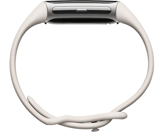 Optimize Health: Fitbit Charge 6 Tracker - Porcelain | Lenovo US