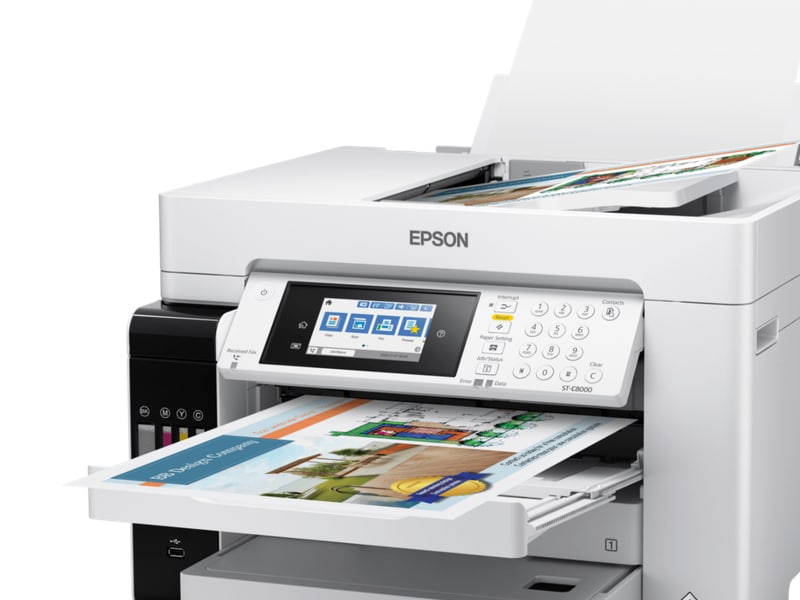 Epson WorkForce ST-C8000 Color Supertank Multifunction Printer
