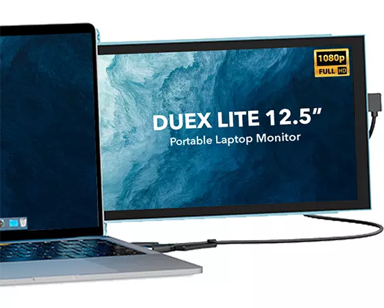Photos - Monitor Mobile Pixels Duex Lite Blue 12.5 inch LCD 78220452 