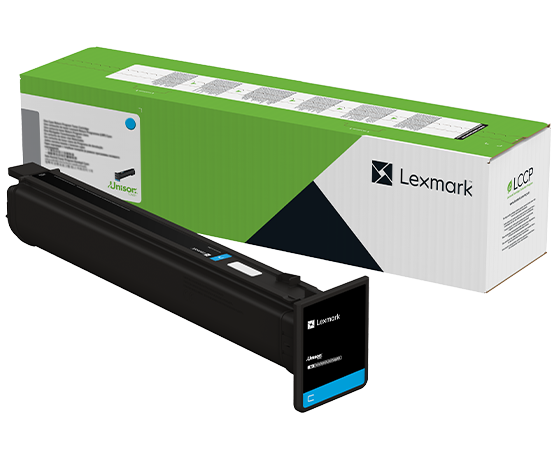 Lexmark CS963, CX961, 962, 963 Return Program 46.9K Toner Cartridge - Cyan - image 2