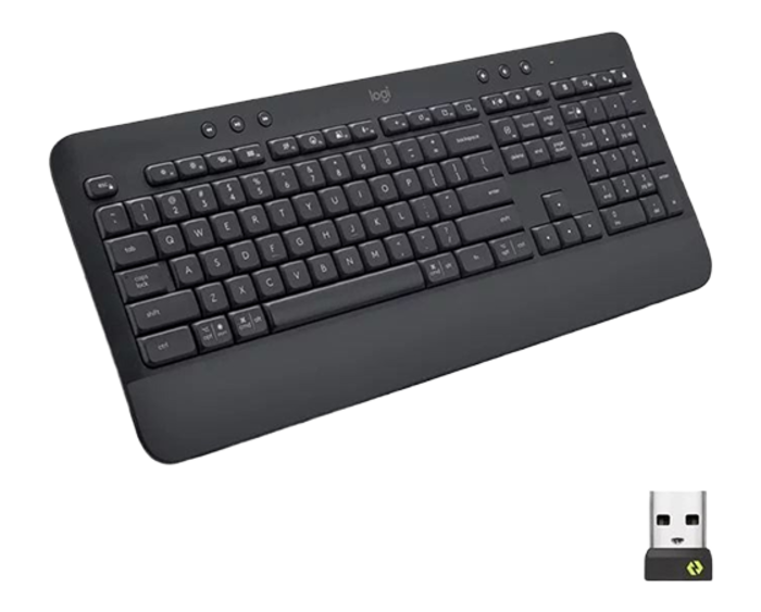 K150 Logicool ワイヤレスキーボード YU0040 logicool（ロジクール） キーボード ワイヤレスキーボード K400pBK