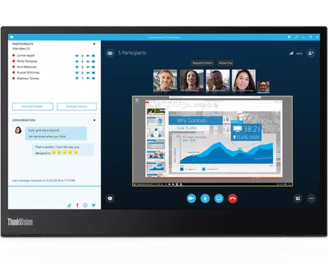 ThinkVision 14 inch Portable Monitor - M14 | 61DDUAR6US | Lenovo CA