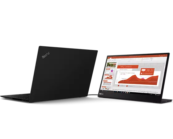 ThinkVision M14 Hero avec portable