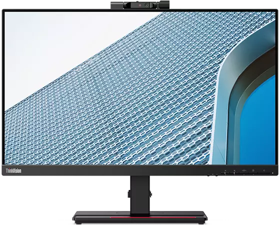 If you're always on calls with your ThinkPad, this monitor will have you covered. It features a built-in webcam, that has a physical shutter. Dual microphones and speakers also help make your audio and video calls sound better.
