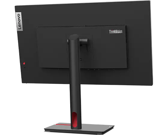 Lenovo ThinkVision T27p-30 Rear Facing Right Highest Position