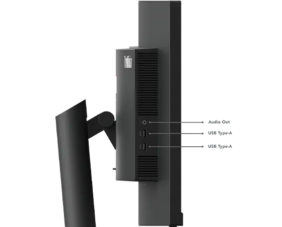 ThinkVision T34w-30 Right Side Lateral Ports