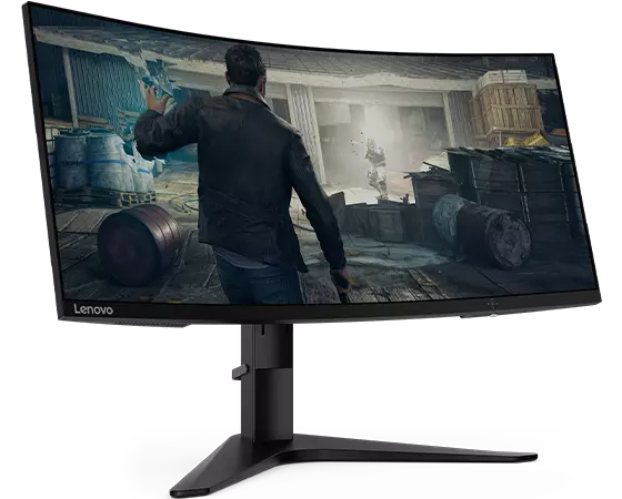 Lenovo G34W Monitor Hero Front Facing Right