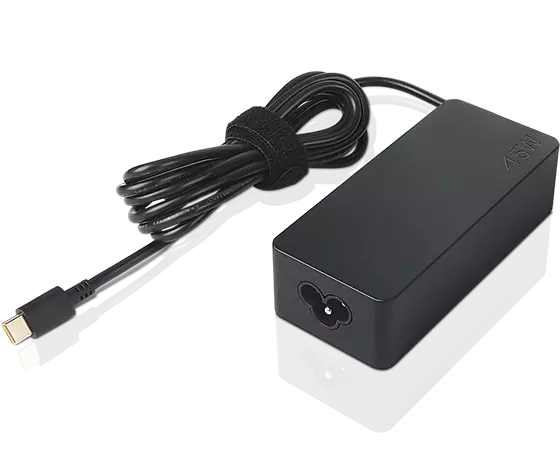 thumbnail image 2 of Genuine Lenovo 45W USB-C AC Power Adapter Charger – ADLX45YCC3A, 20V 2.25A – Includes USB-C Cable 2 of 3