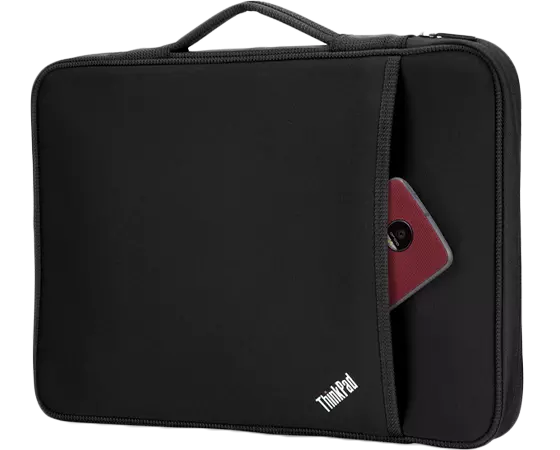 Profile Series Black Leather Laptop Case Compatible with The Lenovo ThinkPad L390 Yoga 13.3 Inch Broonel