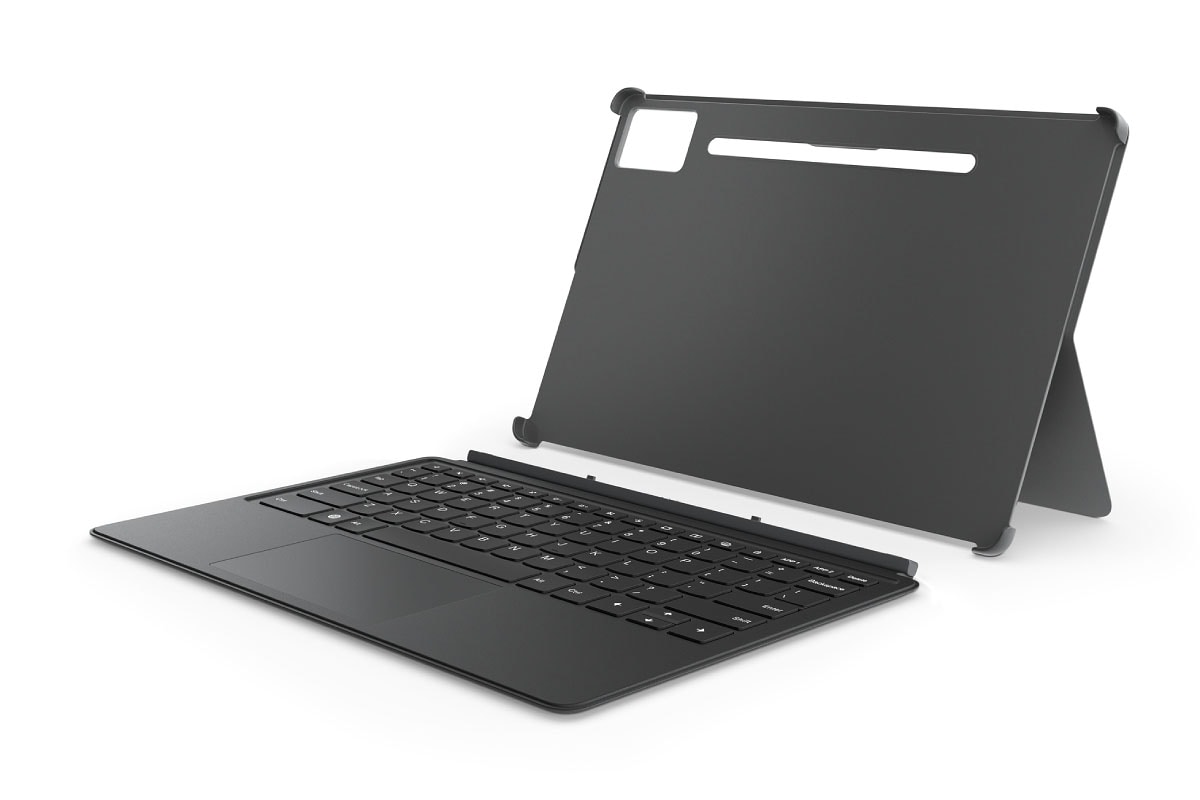 「Lenovo Idea Tab Pro Keyboard Pack」は、キーの間隔が約1.5mmあり、フルキーボードに近い感覚で使える