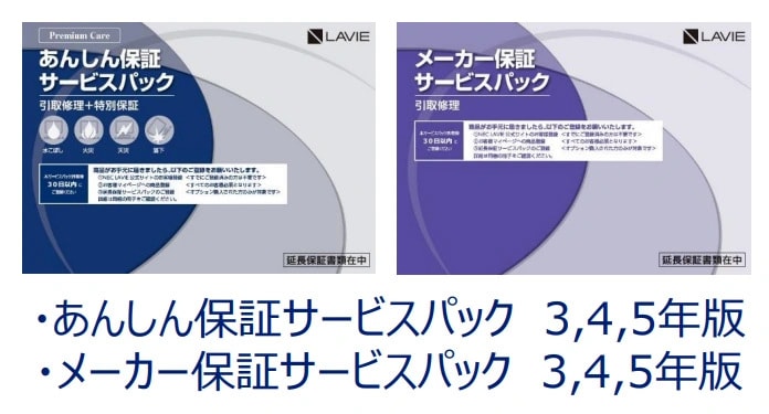 延長保証サービスパック ご登録の流れ