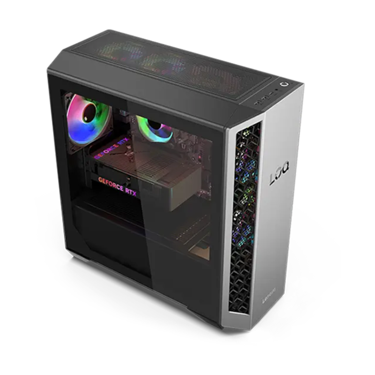 Lenovo LOQ Tower 26ADR10（91DF003HJM）の公式商品画像・ルナグレーのデスクトップPC