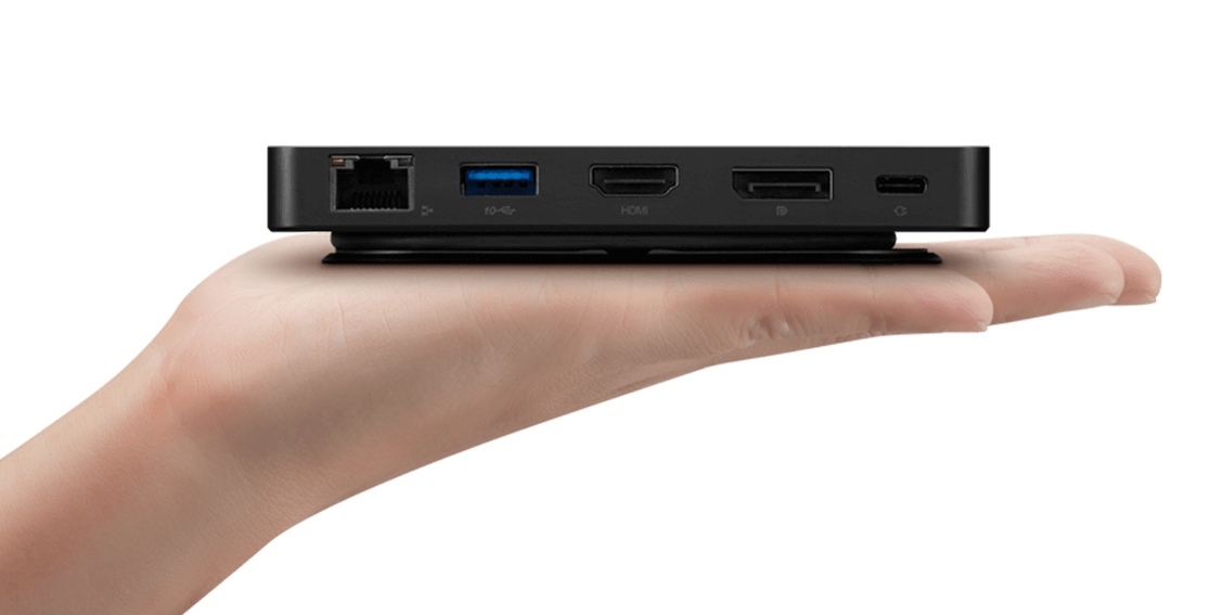 Lenovo USB Type-C デュアルディスプレイ トラベルドック(ACアダプターあり) | レノボ・ ジャパン