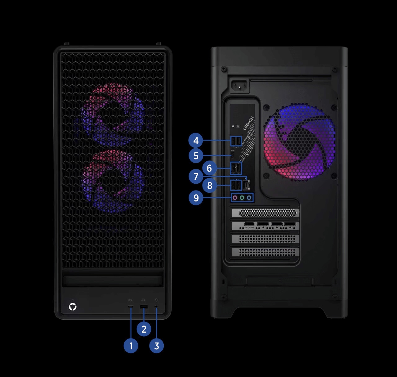 Lenovo Legion Tower 5 30AGB10(AMD) | AI搭載ゲーミングタワー
