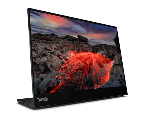 ThinkVision M14t Gen 2(14型モバイル/2240x1400/IPS/10点マルチタッチ/USB-C) | 63FDUAR6JP  | レノボ・ ジャパン