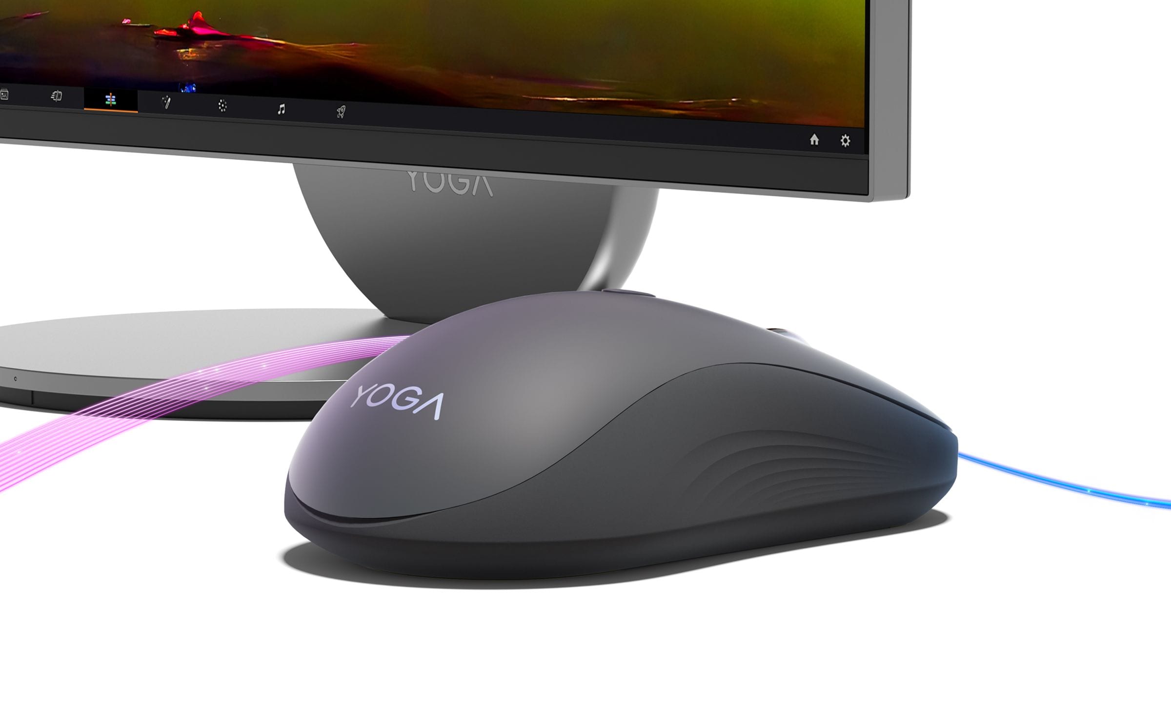 עכבר אלחוטי שקט Yoga Bluetooth מבית Lenovo