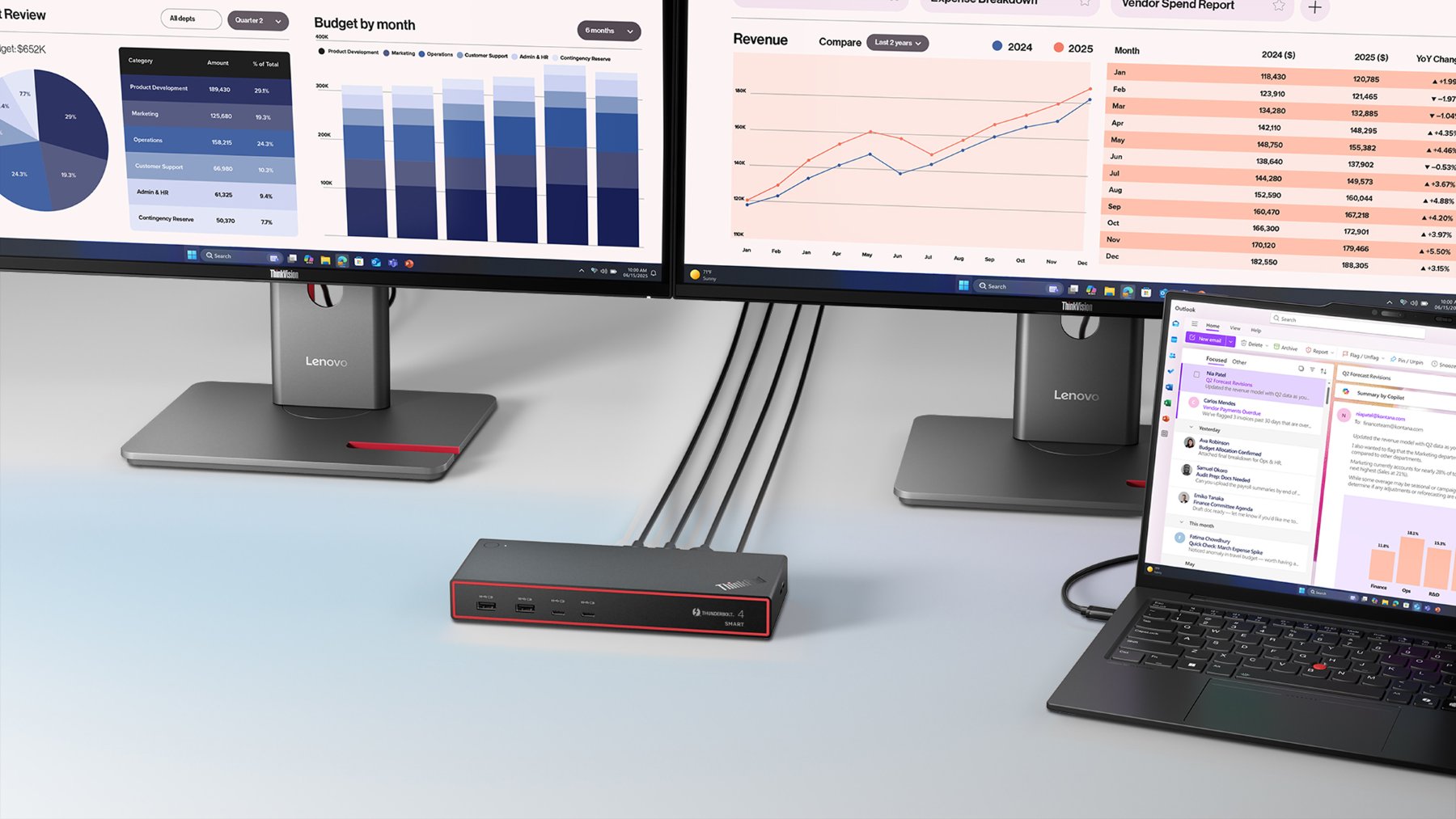 ThinkPad Thunderbolt 4 スマートドック 2 7500 | 40BE0135JP | レノボ