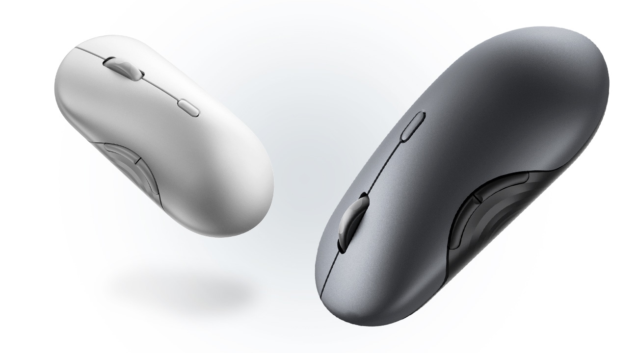 Lenovo 700 マルチデバイス ワイヤレス サイレントマウス(ルナグレー