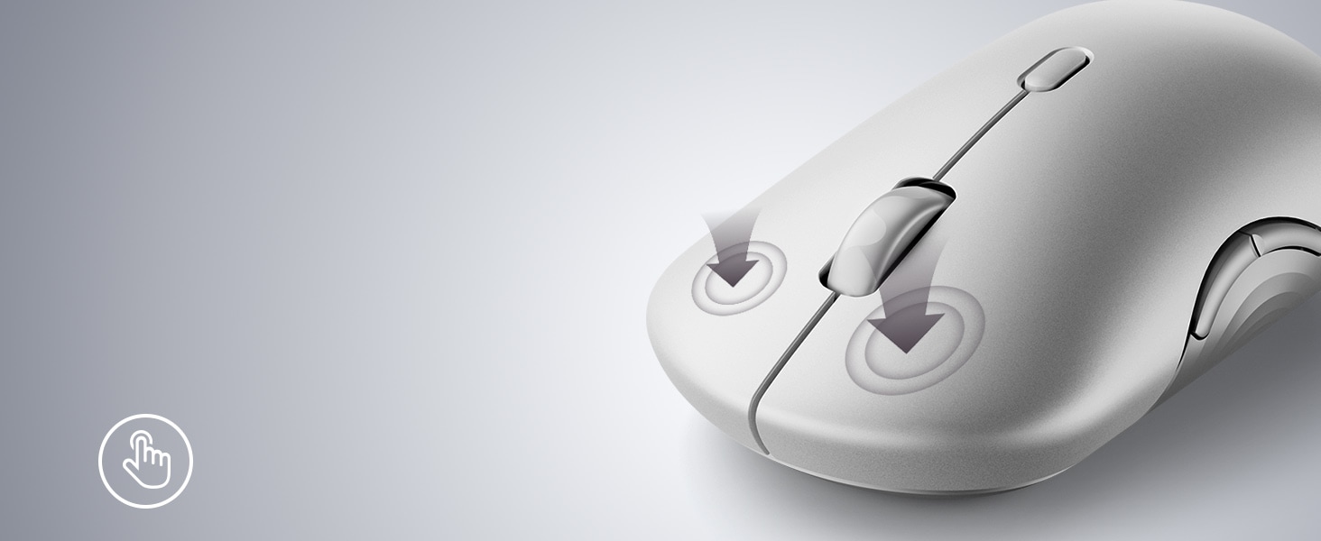 Lenovo 700 マルチデバイス ワイヤレス サイレントマウス(シーシェル