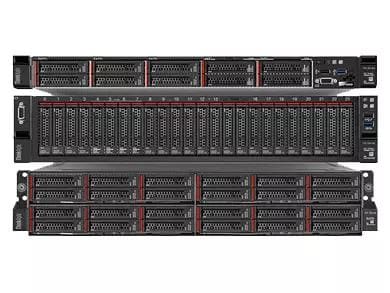 Assorted Lenovo ThinkSystem servers