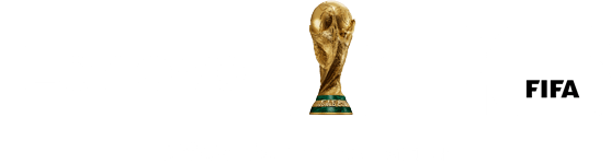 A logo for FIFA, featuring a stylized soccer ball and the letters 'FIFA' in bold, modern typography.