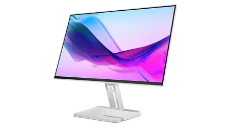 Lenovo L24i-4A Monitor Front Facing Left Position