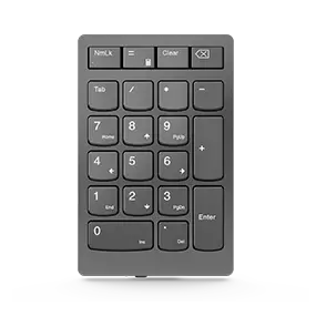 Bezprzewodowa klawiatura numeryczna Lenovo Go