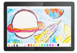 Tablette lenovo avec dessins d'enfants