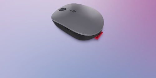 Lenovo Go USB-C Wireless Mouse on a background.