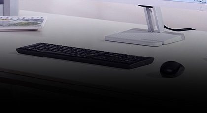 Vultech KM-821 Kit Tastiera e Mouse cablati USB. Cavo 160 cm, Design