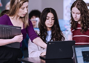 chromebooks dans un environnement de classe