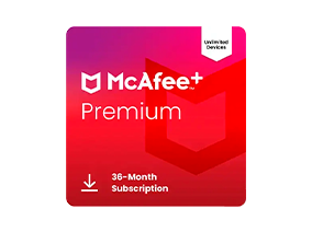 McAfee 36 months
