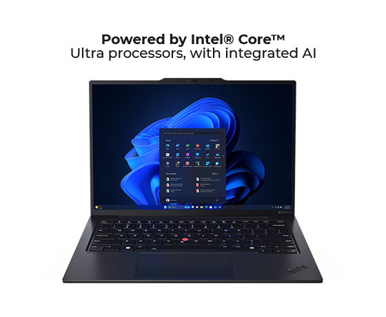 thumbnail image 2 of Case For Lenovo ThinkPad X1 Carbon Gen 10 / Gen 9 / Yoga Gen 7 / Yoga Gen 6 14 Inch, PU Leather Protective Hard Shell Cover Blue 2 of 12