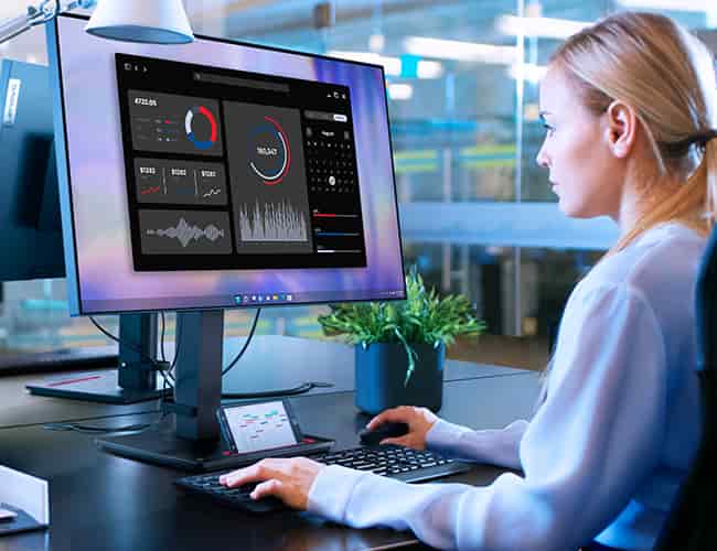 ThinkVision 27 inch IPS 4K 60Hz Thunderbolt™ Monitor - P27u-20