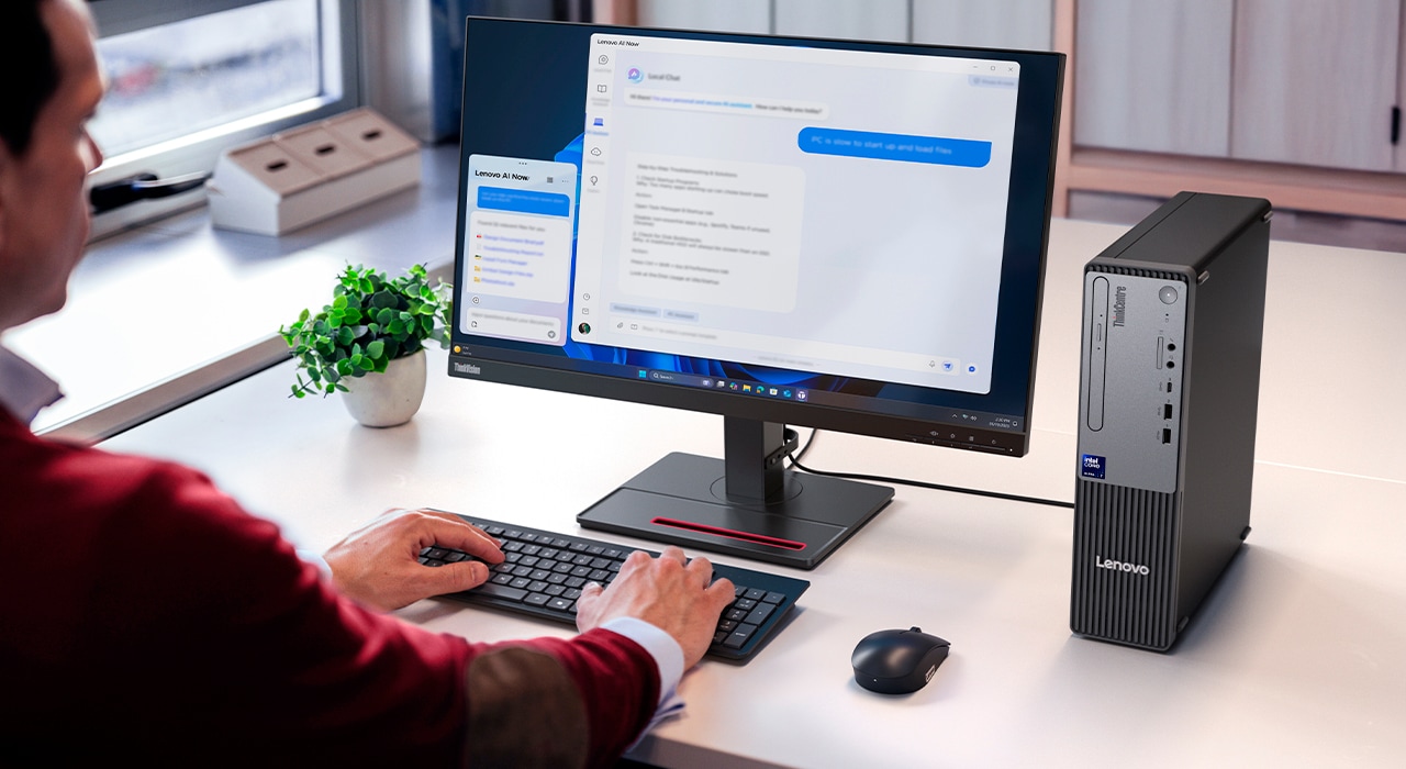 ThinkCentre Neo 50s Gen 6 (Intel) | AI-Powered Compact SFF PC for