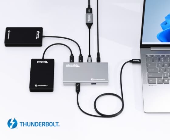 Plugable 5-in-1 Thunderbolt 4 and USB4 Hub | 78808776 | Lenovo US
