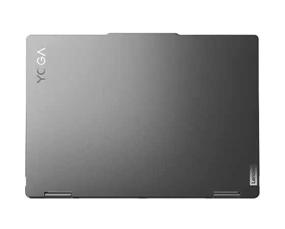 Vue du dessus du couvercle du portable Lenovo Yoga 7i Gen 8