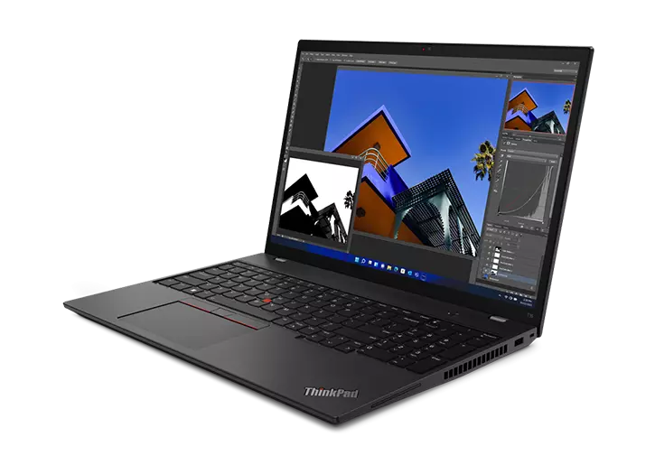 ThinkPad T16 AMD laptop - Ryzen 6650U / 32 GB LPDDR5 RAM / 1 TB SSD / 16" 1200p 400 nit matte display / 1080p-IR webcam / full-size numpad keyboard -
