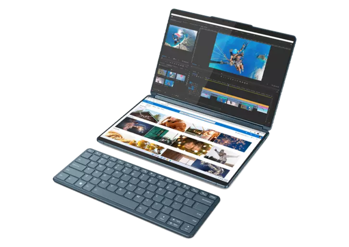 Lenovo Yoga Book 9i Gen8 中古品　英字キーボード Yoga Book 9i | 82YQCTO1WW-PF4V2ELE | Lenovo USOutlet