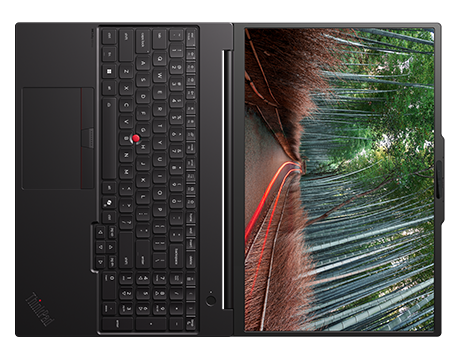 Slim chassis design and durable construction shown on the Lenovo ThinkPad P16s Gen 5 (16″ AMD) Mobile Workstation.