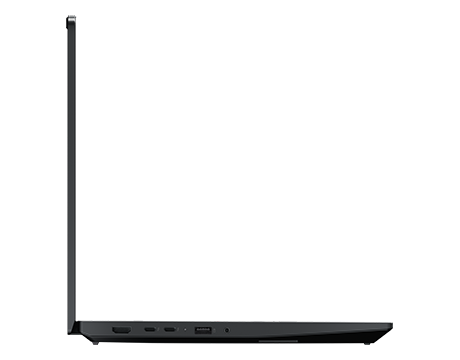 Right side includes important slots on Lenovo ThinkPad P16s Gen 5 (16″ AMD) Mobile Workstation.