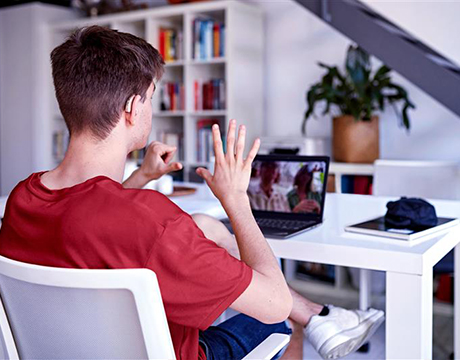Accessible video communication use case demonstrated on Lenovo ThinkPad P16s Gen 5 (16″ AMD) Mobile Workstation.