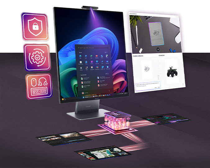Lenovo 一体型パソコン ThinkCentre X AIO Aura Edition(27.6型 Intel) | ビジネス向け