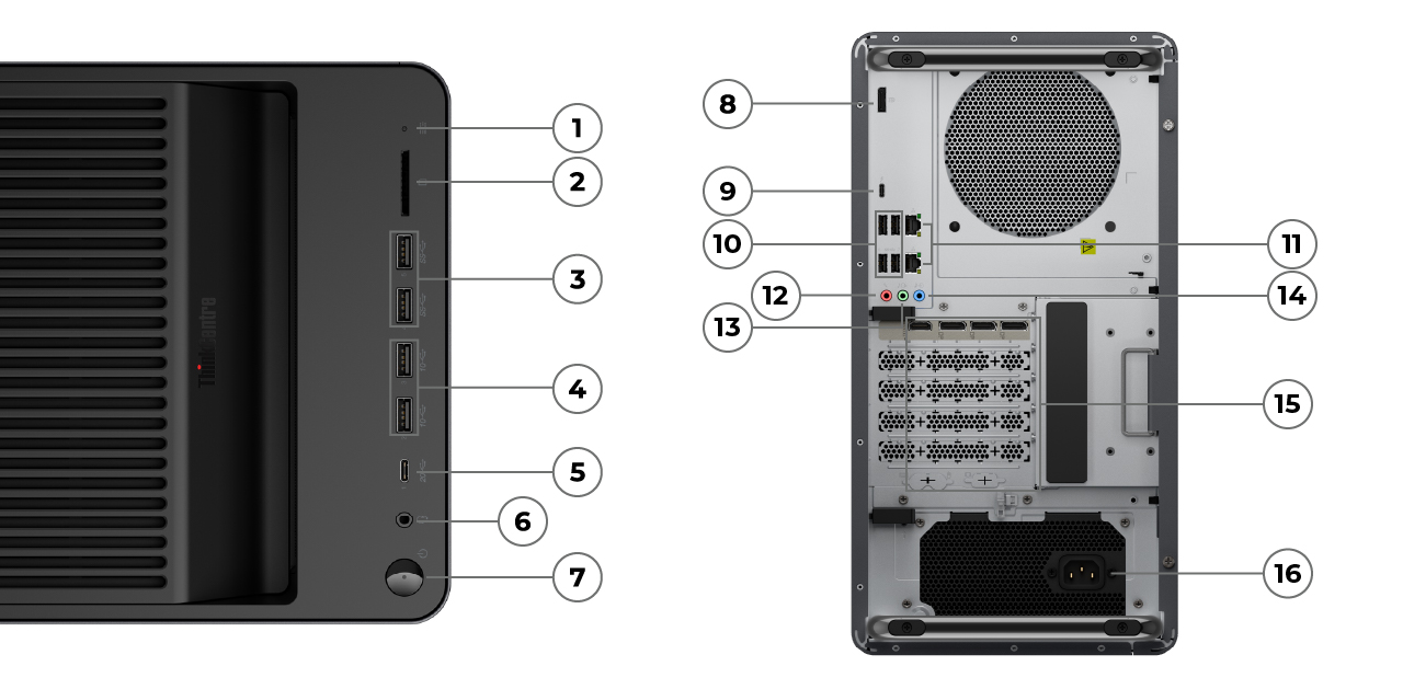 ThinkCentre X (Intel) Tower | AI Powerhouse for Performance
