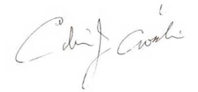 Signature Calvin J. Crosslin