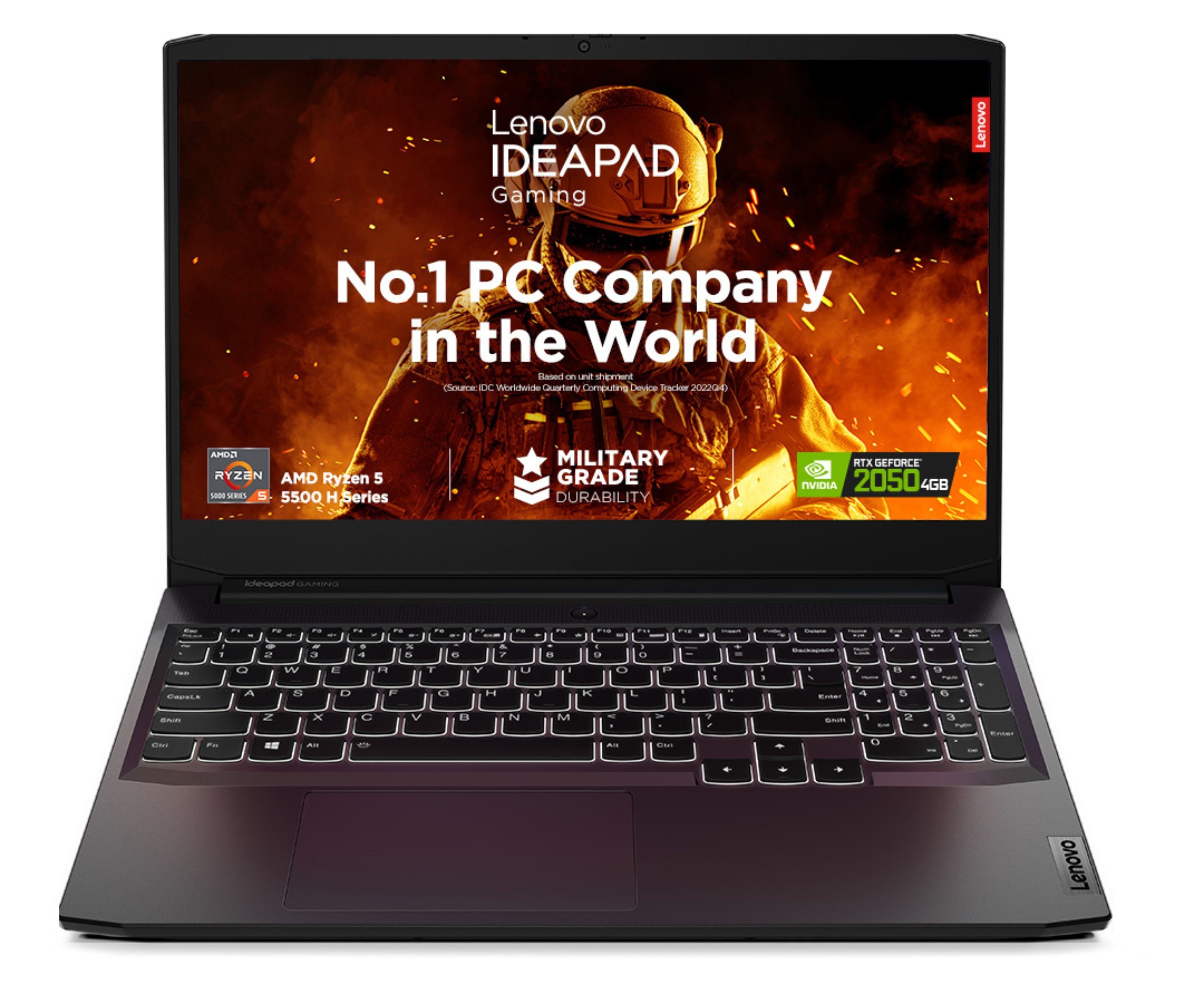IdeaPad Gaming 3 Gen 6, 39.62cms - AMD R5 (Shadow Black)