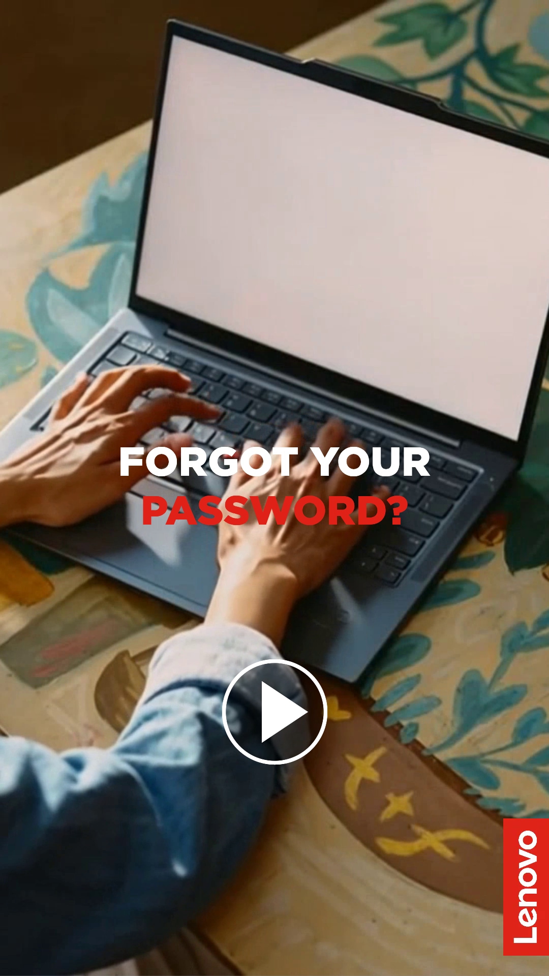 How to reset your password video
