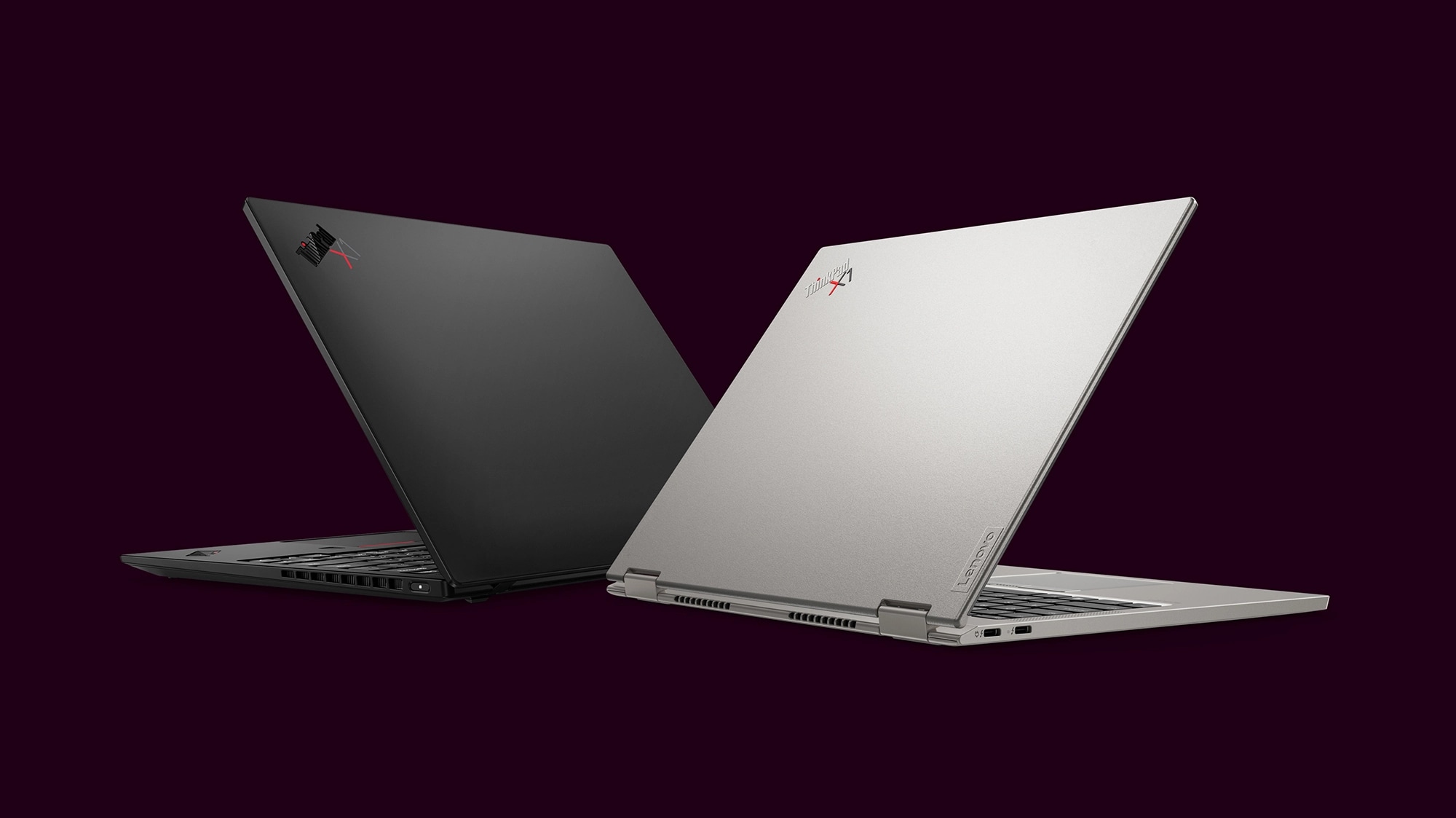 Two ThinkPad X1 Laptops