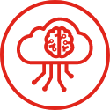 Image of an icon representing the cloud.