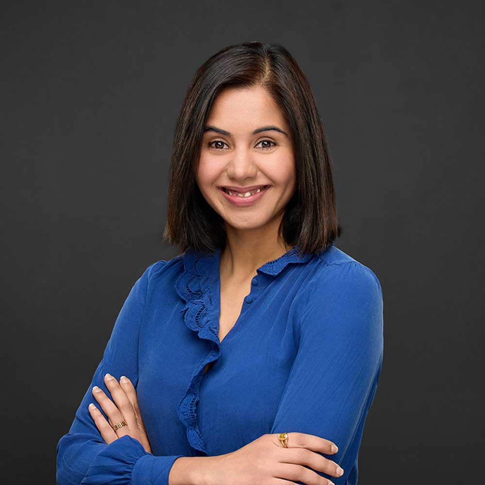 Pooja Sathe’s headshot.